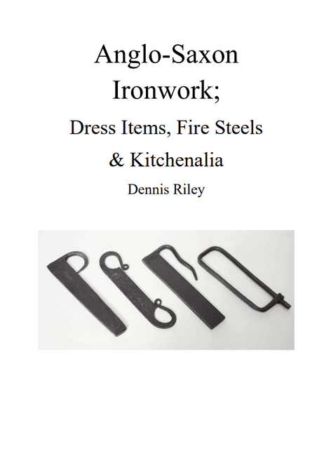 36 page A5 book Anglo-saxon household items dress fire steels kitchenalia