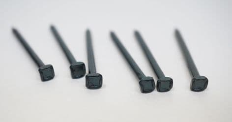 40mm turret head nails set of 30 blued