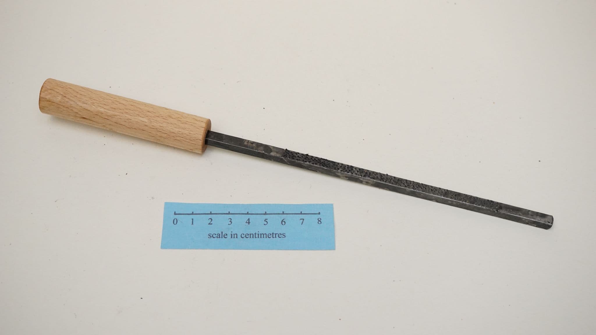 6mm square wood bone antler workers rasp roman and Medieval style