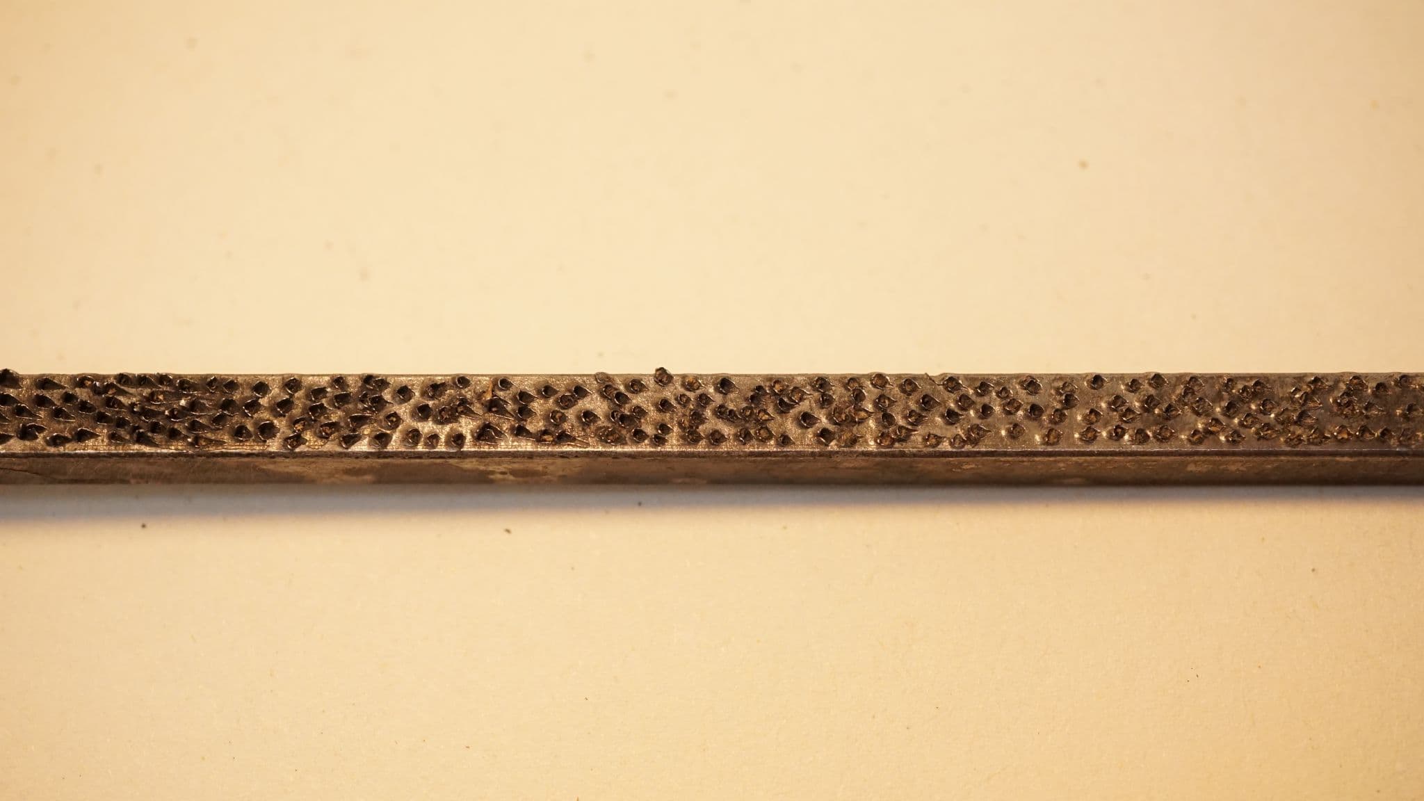 6mm square wood bone antler workers rasp roman and Medieval style