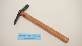 75g multi period small adze hammer with beech wood handle