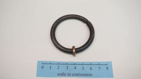 Anglo-Saxon belt ring chatelaine Harford farm