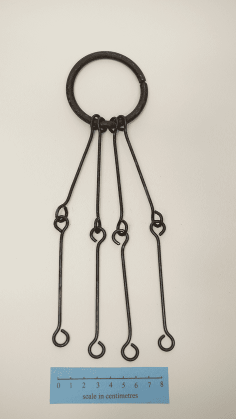 anglo saxon corn chatelaine mucking II grave 568 find female dress use