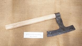 anglo saxon crayke hoard axe to original design & handle