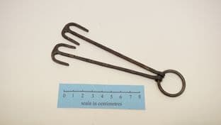 anglo saxon double key latch lifter or girdle hanger chatelaine set based on a west stow find