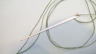 Anglo-Saxon flat bronze needle Empingham II find