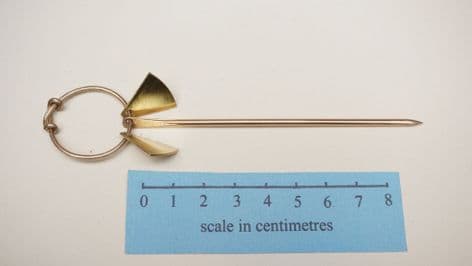 Anglo-Saxon toilet set with spangles from Abingdon