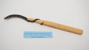 anglo saxon west stow small reaping hook