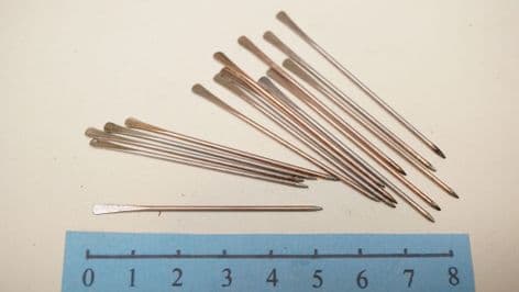 Anglo-scandinavian coppergate unfinished needles for use as dress making pins 10thC
