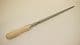 basket weavers heavy duty straight taper bodkin awl 35cm long with beech wood handle