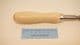 basket weavers heavy duty straight taper bodkin awl 35cm long with beech wood handle