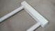 beech and pine wood braiding loom with tensioning bar and wooden needle to make 1m lengths