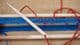 beech wood braiding loom with tensioning bar and wooden needle to make 1m lengths