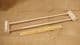 beech wood braiding loom with tensioning bar and wooden needle to make 1m lengths