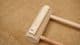 beech wood braiding loom with tensioning bar and wooden needle to make 1m lengths