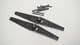 drilled anglo norse coppergate triangulate hinges 8cm long