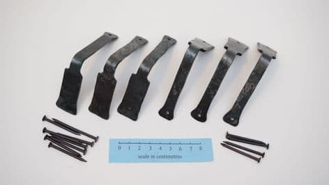 forged steel chest corner brackets 20mm wide with step