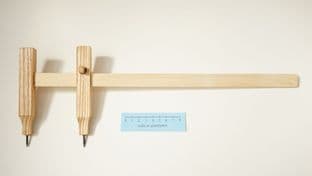 greek Roman caliper gauge in wood giglio shipwreck 600BC