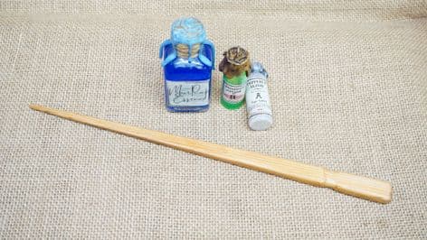 hand made cedrus wand for wizard, witch and warlock use, gift wrapped for your amusement