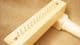 hand weaving loom in turned pine wood 65cm 15 pins supplied varnished