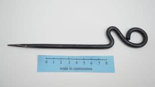 Iron Age Danebury Rings swan neck dress pin