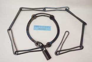 iron age through roman to early medieval slave collar and chain