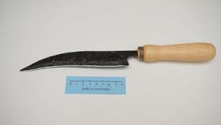 Iron age to Roman shallow reaping sickle 6" long