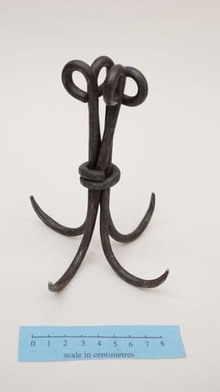 Japanese Edo period Ninja 4 prong folding tekagi Daegrad-Yutani