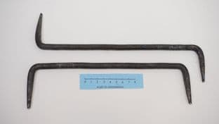 japanese Edo period ninja kasugai locking clamps Daegrad-Yutani