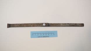 Japanese Edo period ninja tataminomi folding chisel Daegrad-Yutani