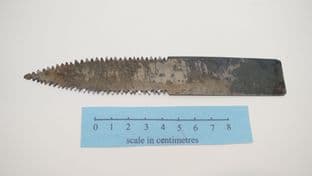 Japanese Edo period small Ninja Shikoro saw Daegrad-Yutani