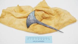 leatherworkers palm awl 145mm long