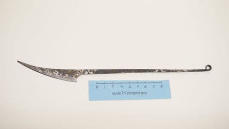 long Arabic medieval surgeons scalpel 160mm