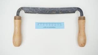 medieval 6" drawknife from the workshop of Ulrich von Der Hul 1451