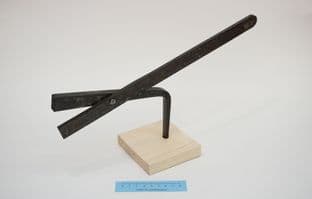 medieval bench mounted tin snips nuremberg house book