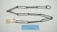 medieval book chain 70cm long with securing ring and clasp