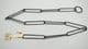 medieval book chain 70cm long with securing ring and clasp