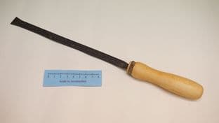 medieval style gardeners forged steel weed slice