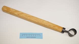 medieval woodworkers 1" diameter round scorp with ash wood handle