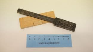 multi period wood bone and antler workers rasp