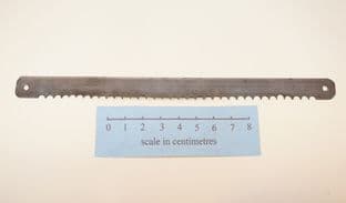 Roman 6" 150mm long hand cut vindolanda  half round cut saw metalwork only