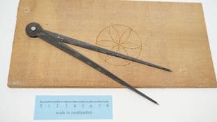 Roman and medieval small round head dividers 8" long