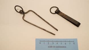 roman and viking steel tweezers choice of design