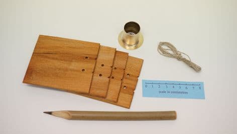 Roman Army Prefect writing set with vindolanda tablet calamus and Ink well