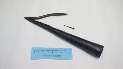 Roman boat hook Abberville gaul find