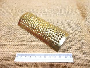 Roman brass cheese grater based on examples from pompeii