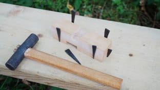 roman carpenters bench nails set of 6 house of the vettii pompeii