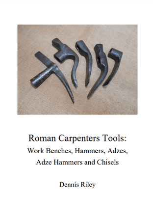 Roman carpenters tools book 44 pages A5 full colour finds design and use