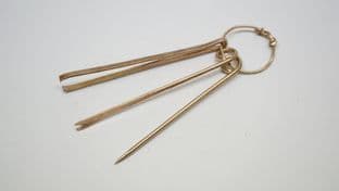 Roman Colchester toilet set 1945 in bronze