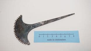 Roman Coopers croze saw from London